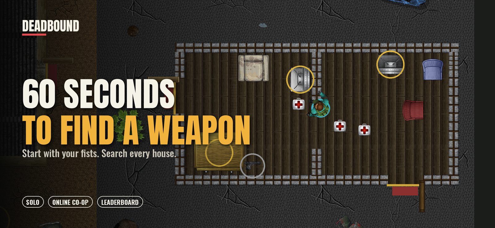 Searching a house for weapons